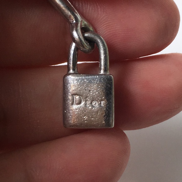 🖤RARE💕DIOR SILVER VTG CUFF - Picture 4 of 12
